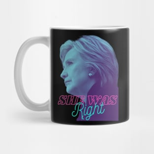 Hillary Was Right! Mug